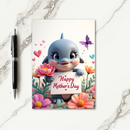 Sweetest Mothers Day Creature Card