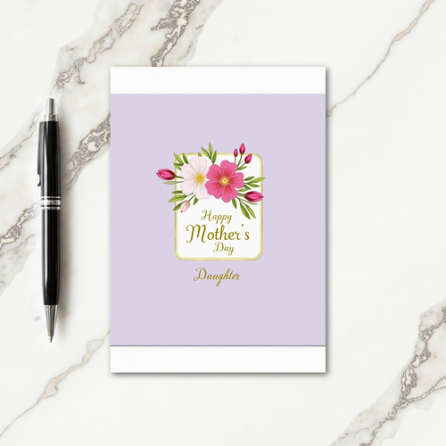 Sweetest Mothers Day Daughter Card