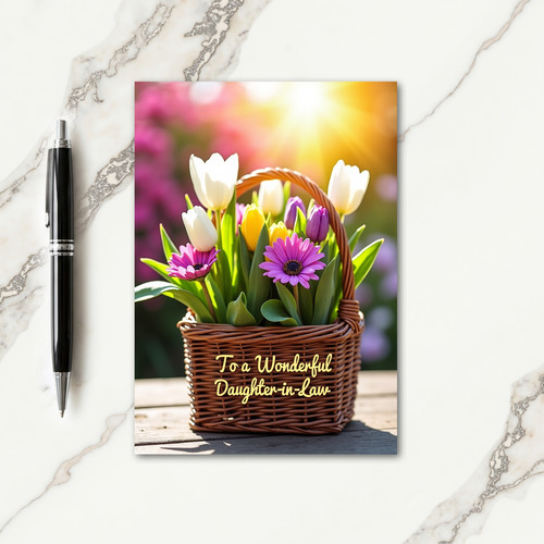 Sweetest Mothers Day Flowers Card