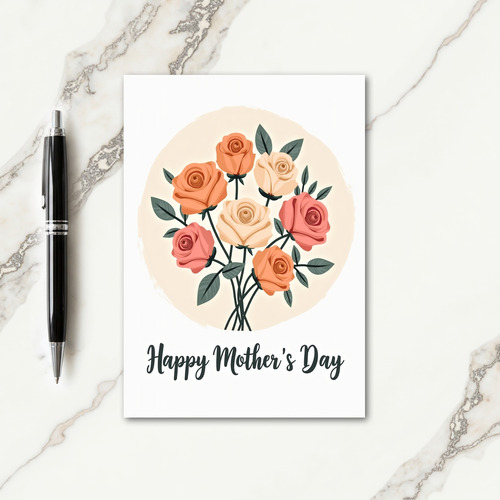 Sweetest Mothers Day Rose Card