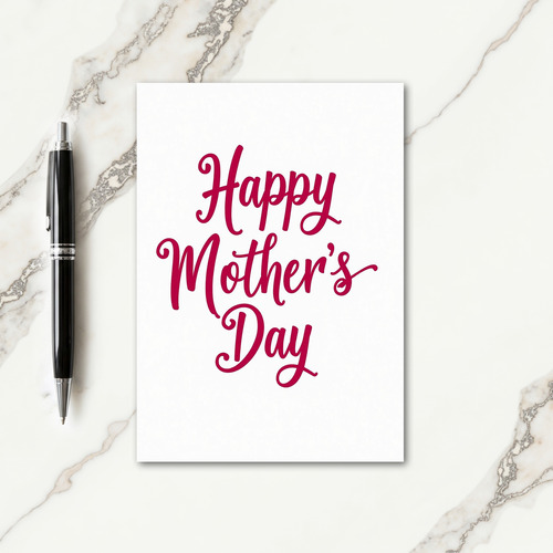 Sweetest Mothers Day Script Card