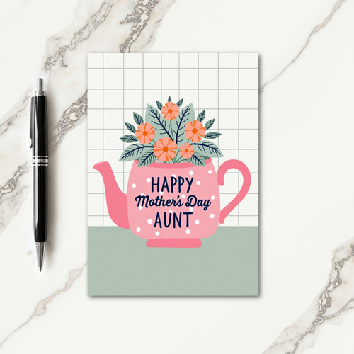 Sweetest Mothers Day Teapot Card