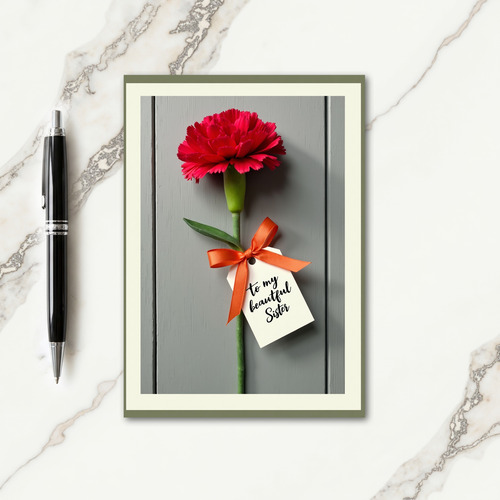 Sweetest Painted Mothers Day Card