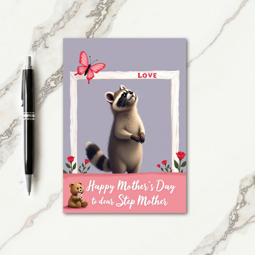Sweetest Plush Animal Mothers Day Card