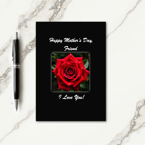 Sweetest Rose Mothers Day Card