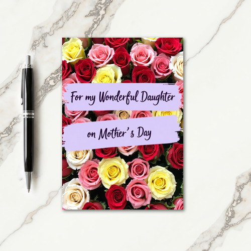 Sweetest Roses Mothers Day Card