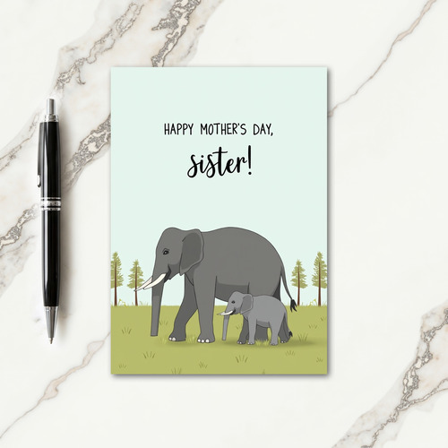 Sweetest Sisters Mothers Day Card