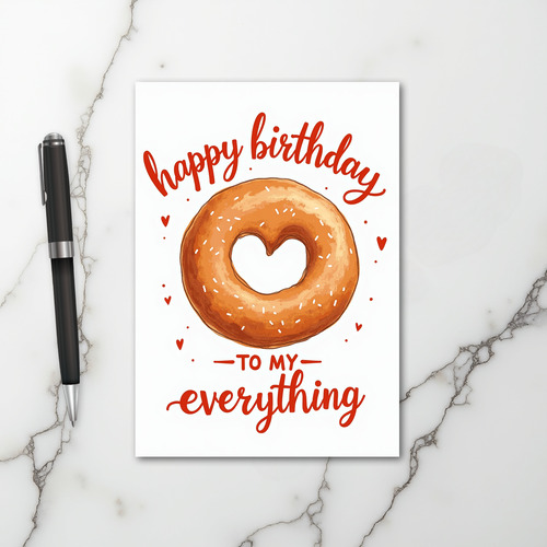 Sweetheart Birthday Donut Card