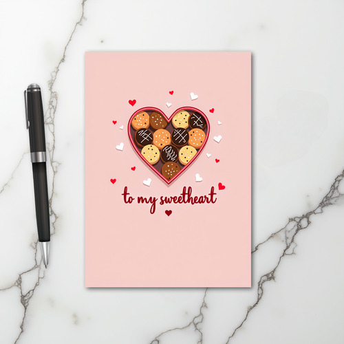 Sweetheart Valentine Treat Card
