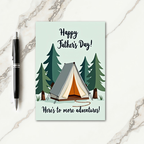 Sylvan Fathers Day Scene Card