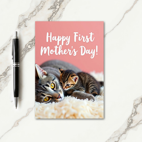 Tabby Mothers Day Art Card