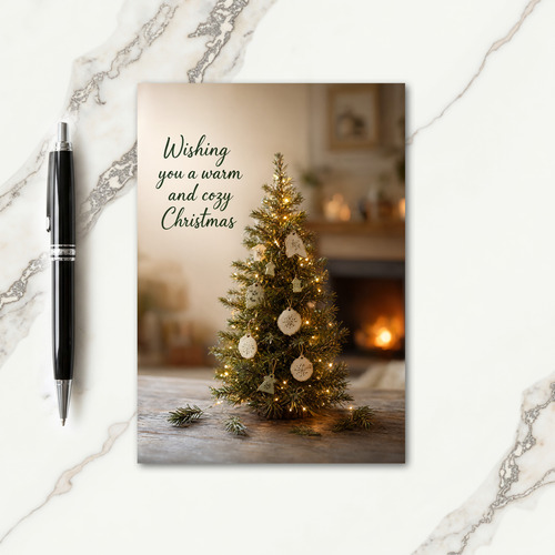 Tabletop Christmas Tree Card