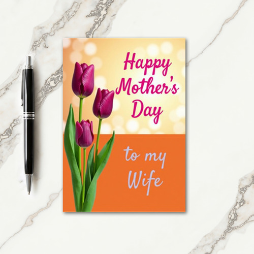 Tangerine Dream Mothers Day Card