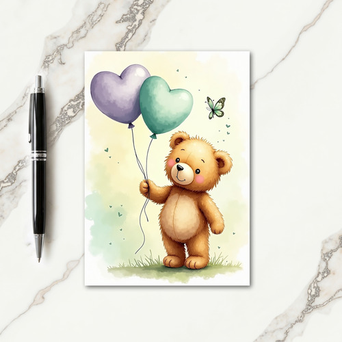 Tawny Bear Sweet Fathers Day Card