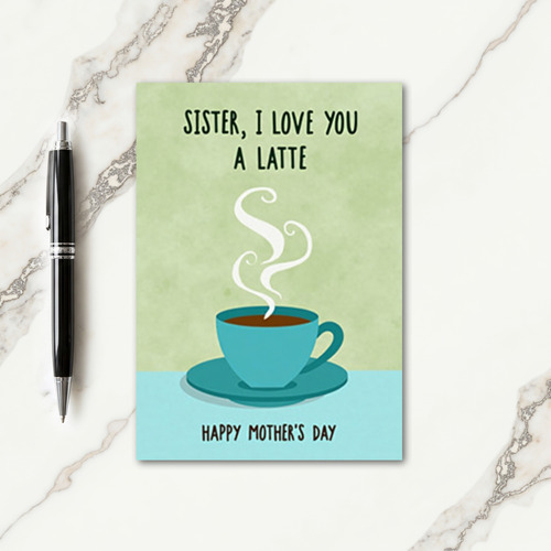 Teal Cup Mothers Love Steam Card