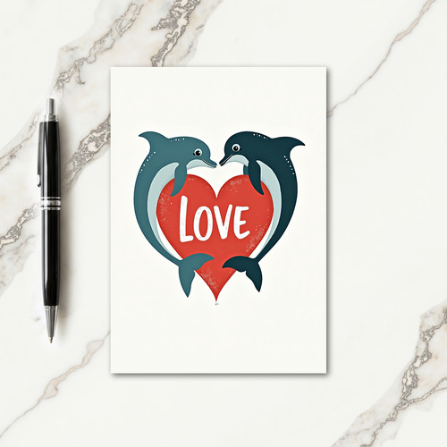 Teal Heartfelt Mothers Day Card