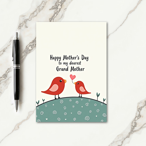 Teal Hill Mothers Love Art Card