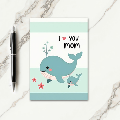 Teal Sea Sweet Mothers Day Card