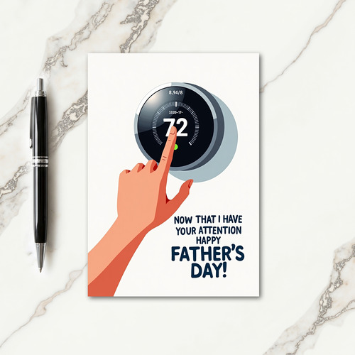 Techy Happy Fathers Day Card