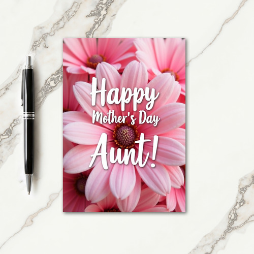 Tender Aunt Mothers Day Card