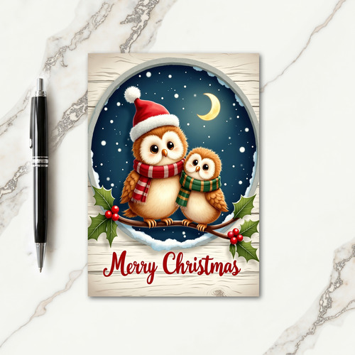 Tender Bird Christmas Card