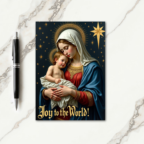 Tender Christmas Mother Card