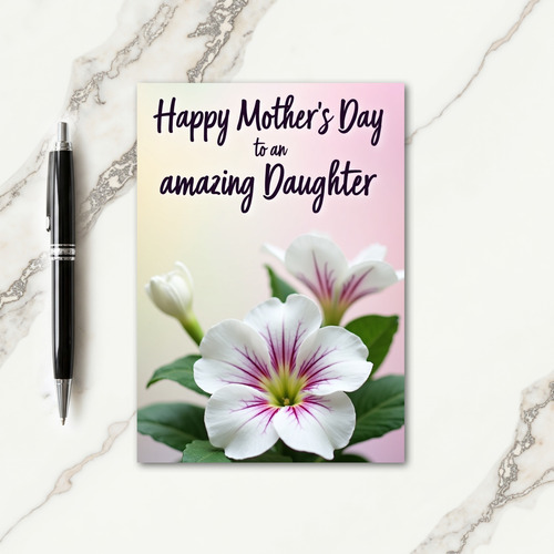 Tender Daughter Mothers Day Card
