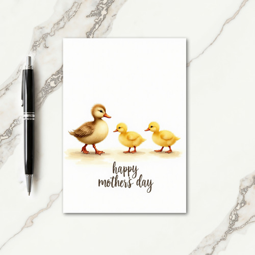 Tender Family Moment Mothers Day Card