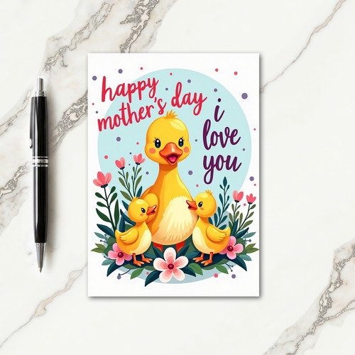 Tender Family Scene Card