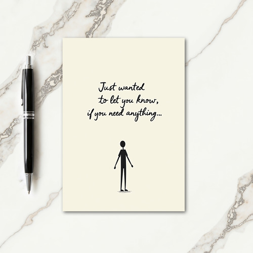Tender Fathers Day Figure Card