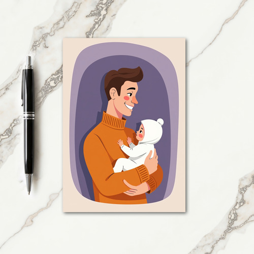 Tender Fathers Day Visual Card