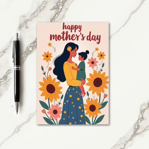 Tender Maternal Moment Card