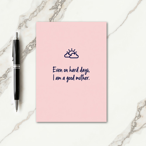 Tender Motherhood Affirmation Card