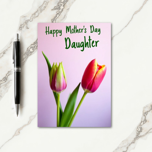 Tender Mothers Day Daughter Card