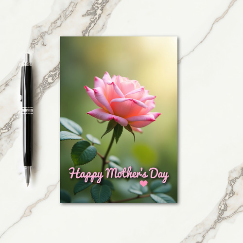 Tender Mothers Day Heart Card