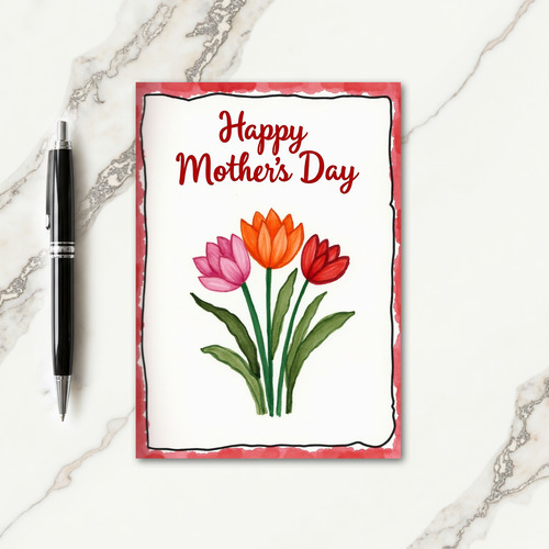 Tender Mothers Day Paint Card