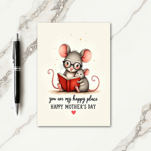 Tender Rodent Mothers Day Card