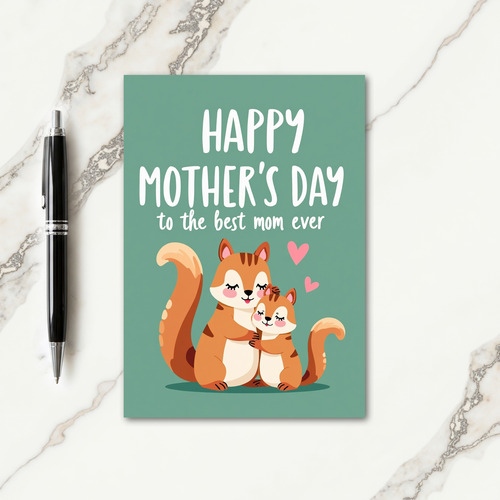 Terracotta Mothers Love Card