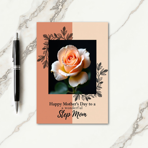 Terracotta Rose Mothers Day Card