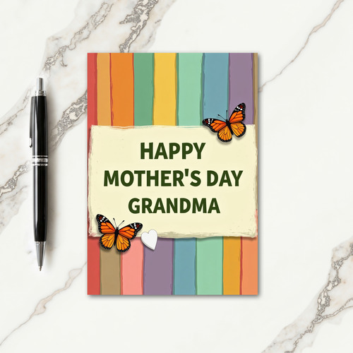 Textured Affection Mothers Day Card