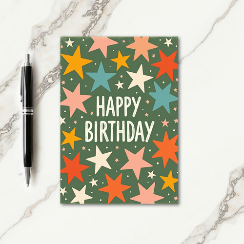 Textured Birthday Card