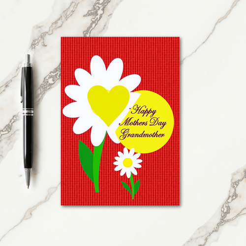 Textured Heart Mothers Day Card