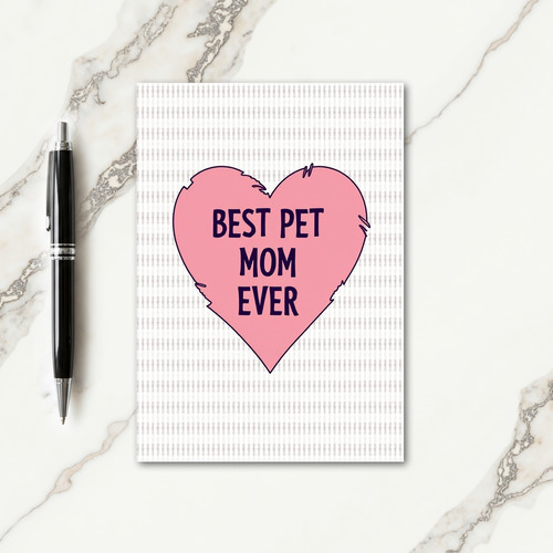 Textured Heartfelt Thanks Card