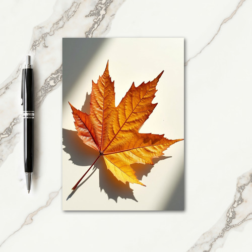 Thankful Autumn Glow Card