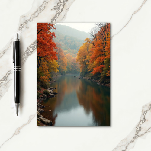 Thankful For River Reflections Card