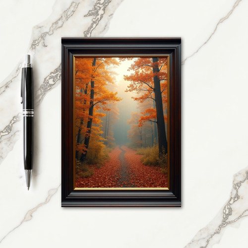 Thankful Forest Journey Card