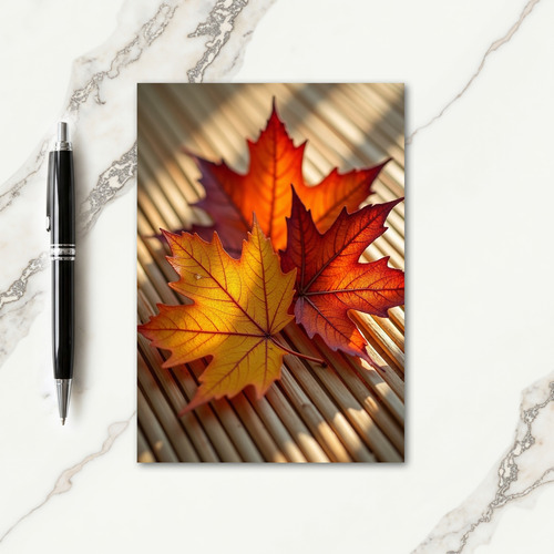 Thankful Golden Foliage Card thumbnail