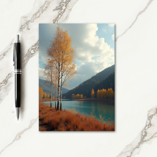 Thankful Golden Trees Card thumbnail