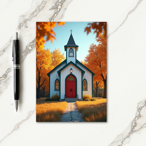 Thankful Harvest Path Card