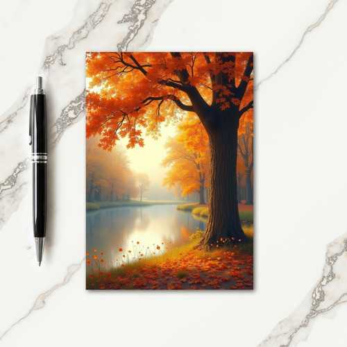 Thankful Misty River Card